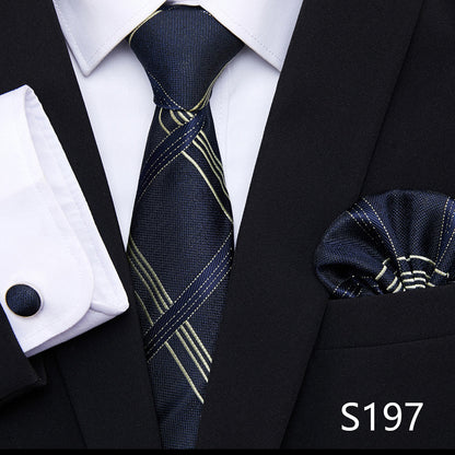 Men's Patterned Ties | European Style Neckwear Set With Silk Patterns