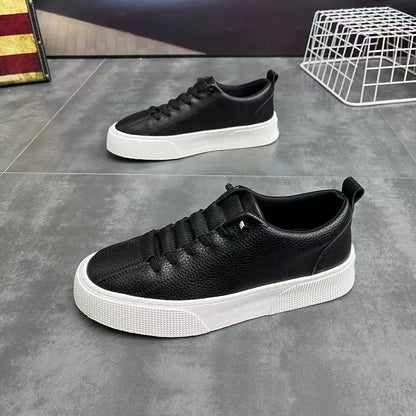 Men's Sports Shoes - Low Cut Sneakers With Breathable Mesh Lining