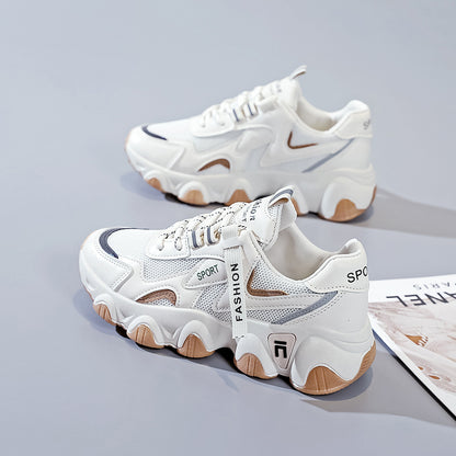 Breathable Sneakers Women – Lightweight Mesh Shoes With Thick Insoles For Comfort