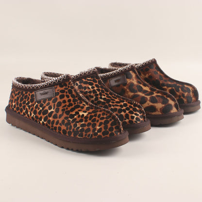 Women's Leather Shoes | Plus Size Warm Footwear | Genuine Cowhide Flat Heel