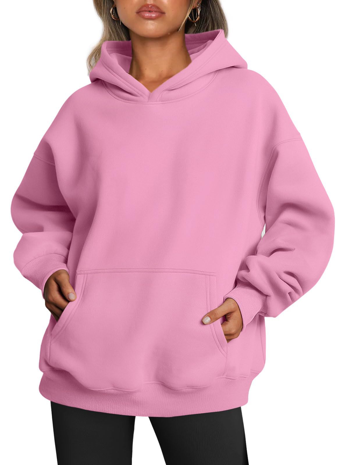 Oversized Hoodies Women’s Loose Fit Fleece Sweatshirts With Pocket – Comfy Winter Pullover