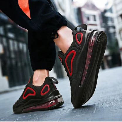 Air Cushion Running Shoes | Men's Casual Sneakers | Breathable Lace-Up Comfort