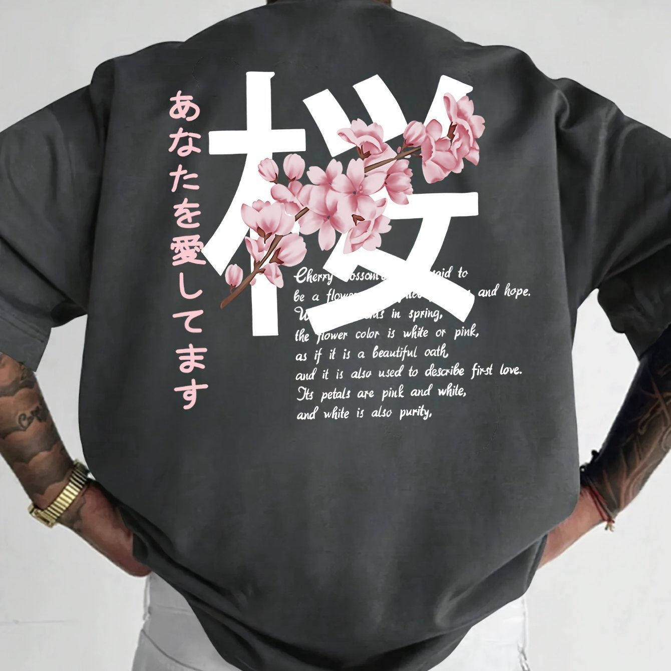 Men's Cotton T-Shirt – Loose Fit Tee | Short Sleeve Pullover Shirt, Comfortable Summer Wear