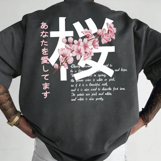 Men's Cotton T-Shirt – Loose Fit Tee | Short Sleeve Pullover Shirt, Comfortable Summer Wear