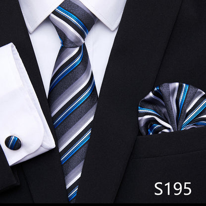 Men's Patterned Ties | European Style Neckwear Set With Silk Patterns
