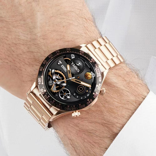 Bluetooth Calling Smartwatch | Men's Business Smart Watch With Heart Rate Monitor