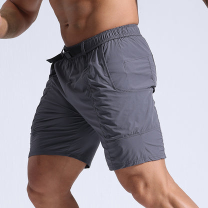 Athletic Shorts Men | Men's Cargo Shorts With Elastic Waistband & Pockets