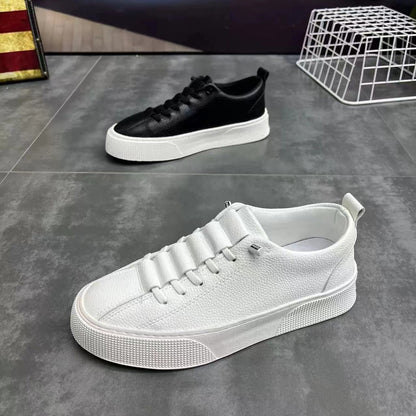 Men's Sports Shoes - Low Cut Sneakers With Breathable Mesh Lining