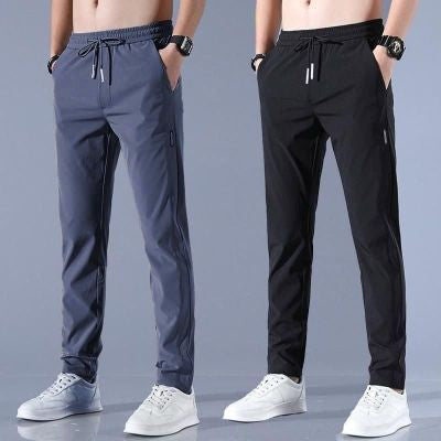 Drawstring Trousers | Casual Pants | Loose Straight Fit Korean Style Sweatpants