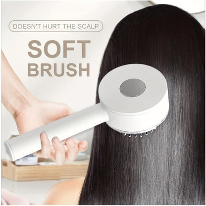 Self-Cleaning Hair Brush | Curly Hair Brush With 3D Air Cushion & Scalp Massage