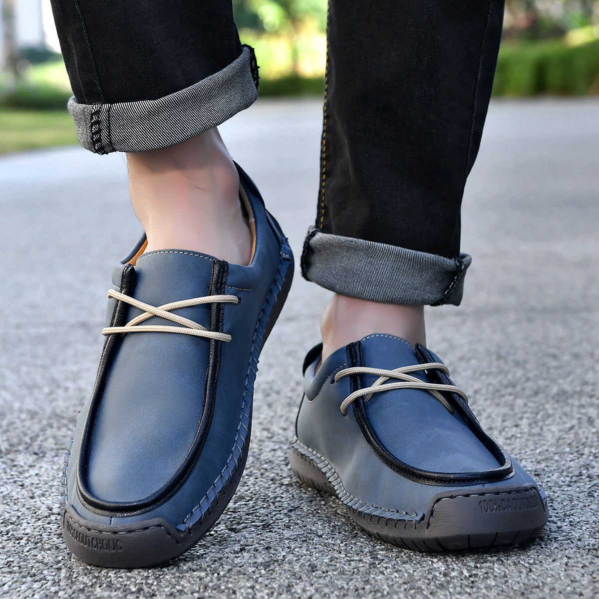 Casual Lace-Up Shoes | Soft Sole Shoes | Comfortable Walking Footwear