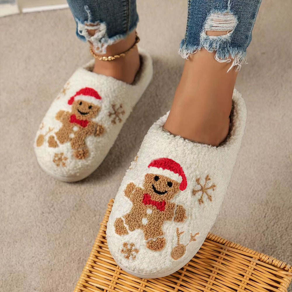 Winter Fuzzy Slippers – Cozy Non Slip Indoor House Shoes With Plush Sole