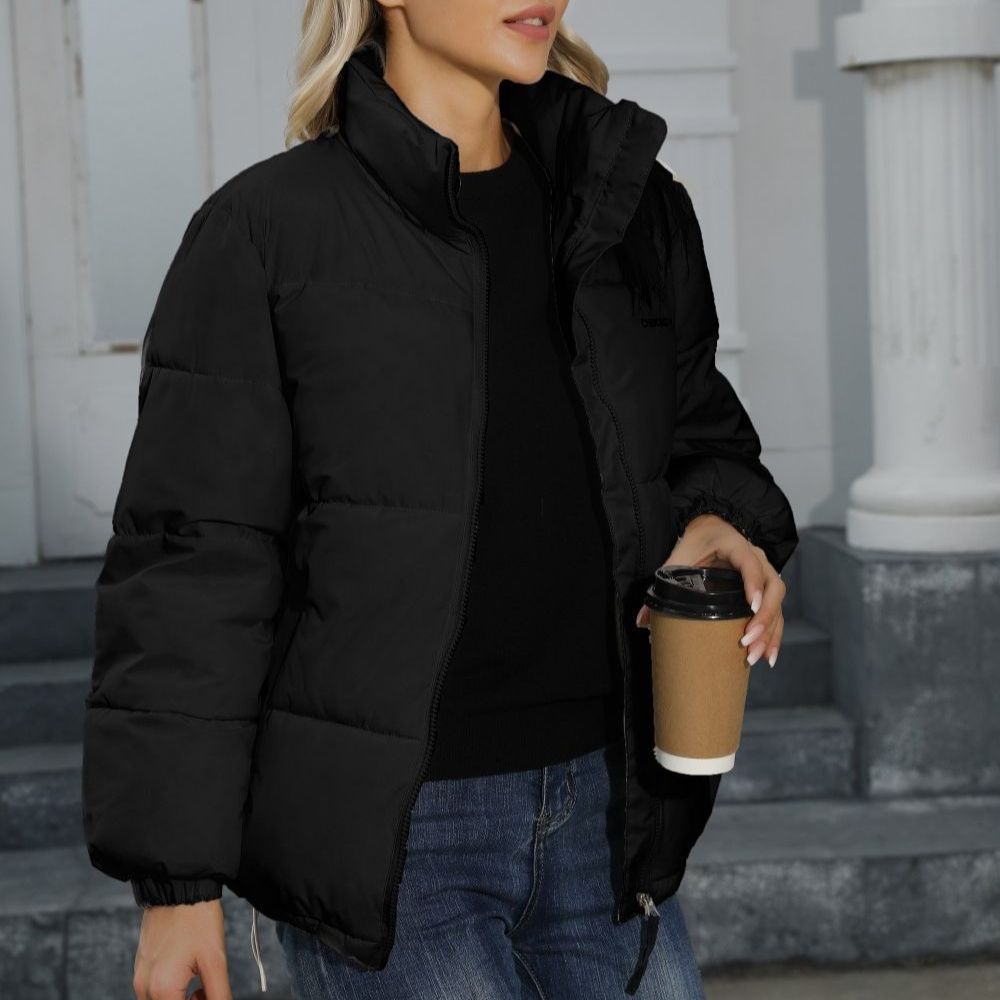 Women Winter Coat | Casual Windproof Down Cotton Jacket | Warm Thickened Outerwear