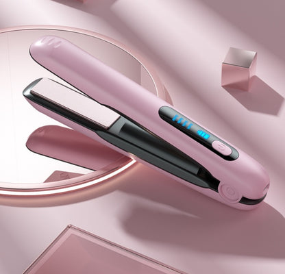 Wireless Hair Straightener - Portable Cordless Flat Iron With USB Rechargeable Battery