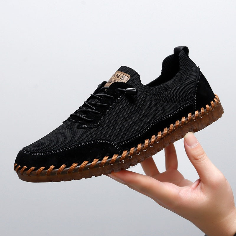 Breathable Casual Shoes | Lightweight Mesh Sneakers With Rubber Sole
