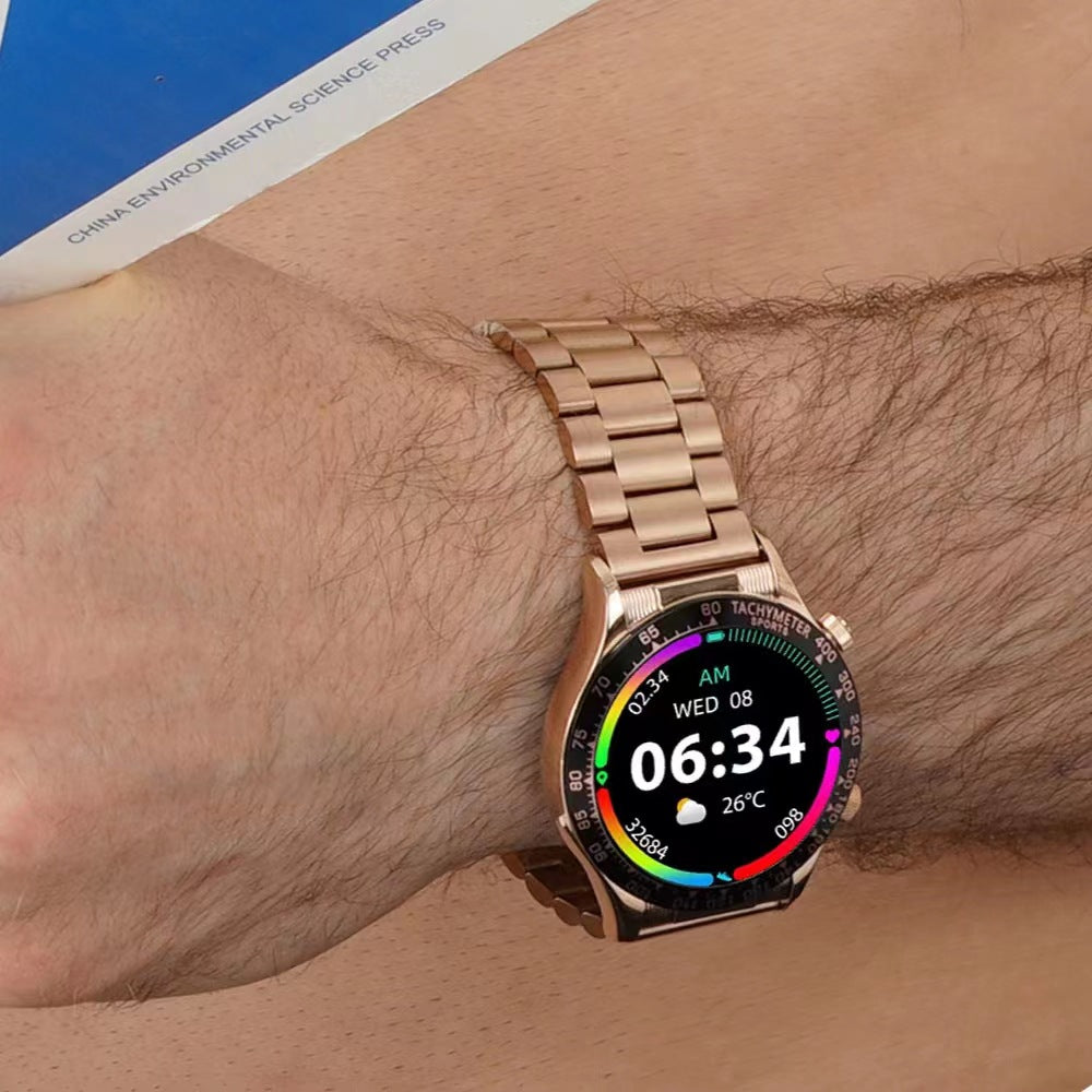 Bluetooth Calling Smartwatch | Men's Business Smart Watch With Heart Rate Monitor