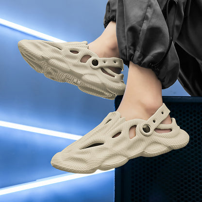 Men's Summer Beach Shoes | EVA Sole Lightweight Water Shoes | Comfortable Slip-On Footwear