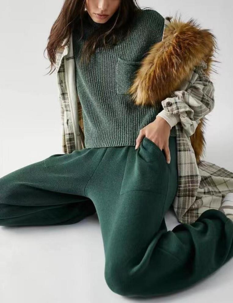 Women's Casual Two Piece Summer Lounge Sets | Sleeveless Top & Loose Pants Outfit