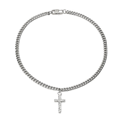 Titanium Steel Necklace | Cuban Chain | Unisex Geometric Style Jewelry 51-80cm