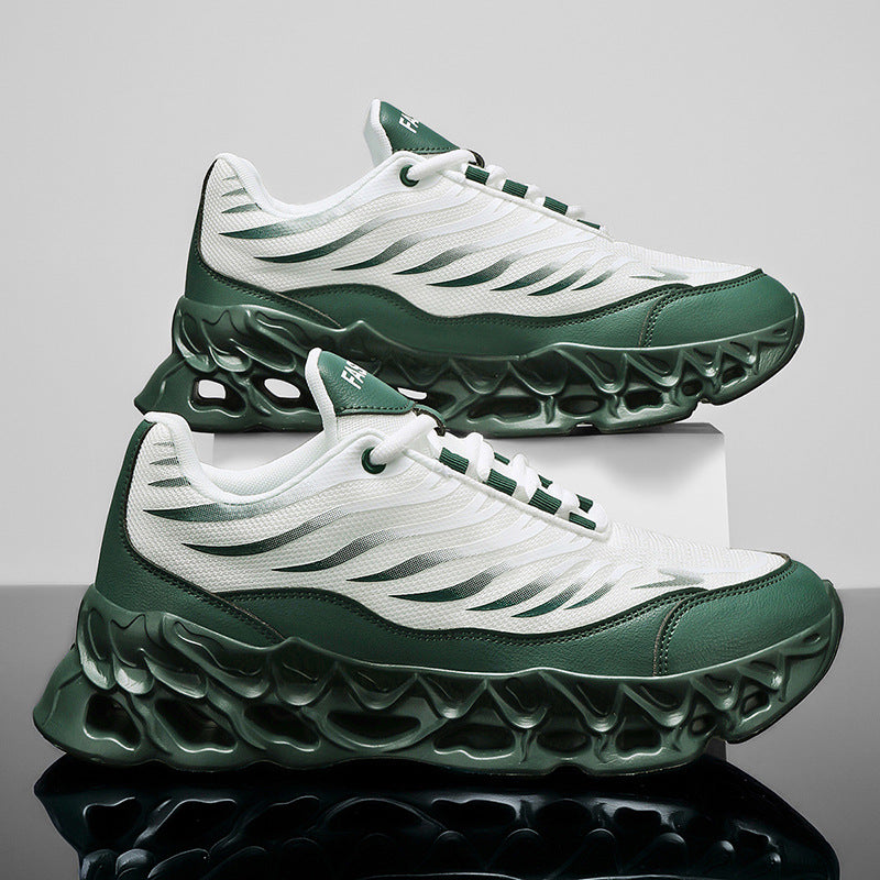 Men's Casual Sneakers | Thick Sole Shoes | Vulcanized Outdoor Running Footwear