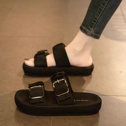 Women's Summer Slippers | Thick Sole Non Slip Slippers | Breathable Casual Shoes