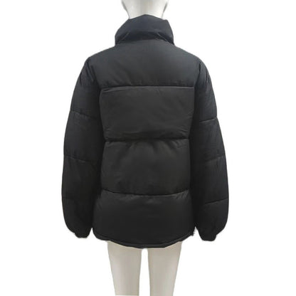 Women Winter Coat | Casual Windproof Down Cotton Jacket | Warm Thickened Outerwear