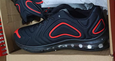 Air Cushion Running Shoes | Men's Casual Sneakers | Breathable Lace-Up Comfort