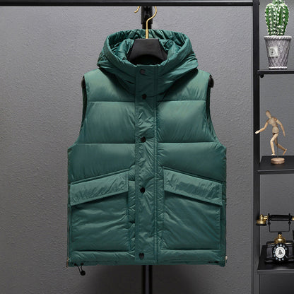 Men's Down Vest | Lightweight Winter Jacket | Casual Outdoor Waistcoat