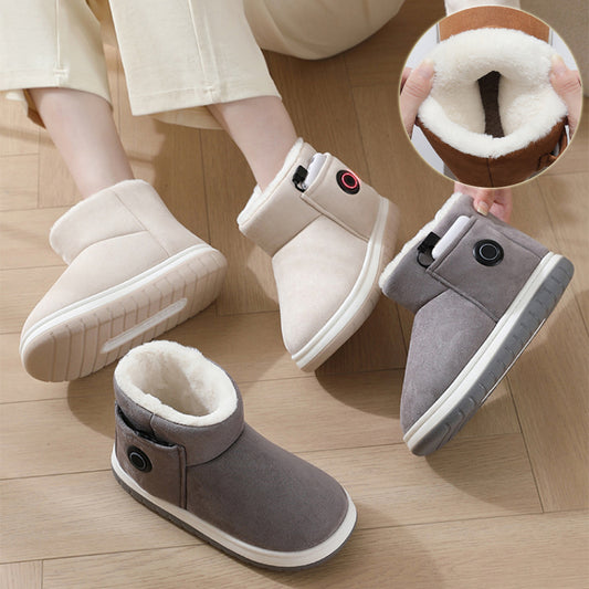 Electric Heating Shoes | Rechargeable Foot Warmers | Stylish Heated Boots