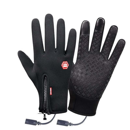 Usb Heating Gloves – Windproof Cycling Gloves With Touch Screen Warmth