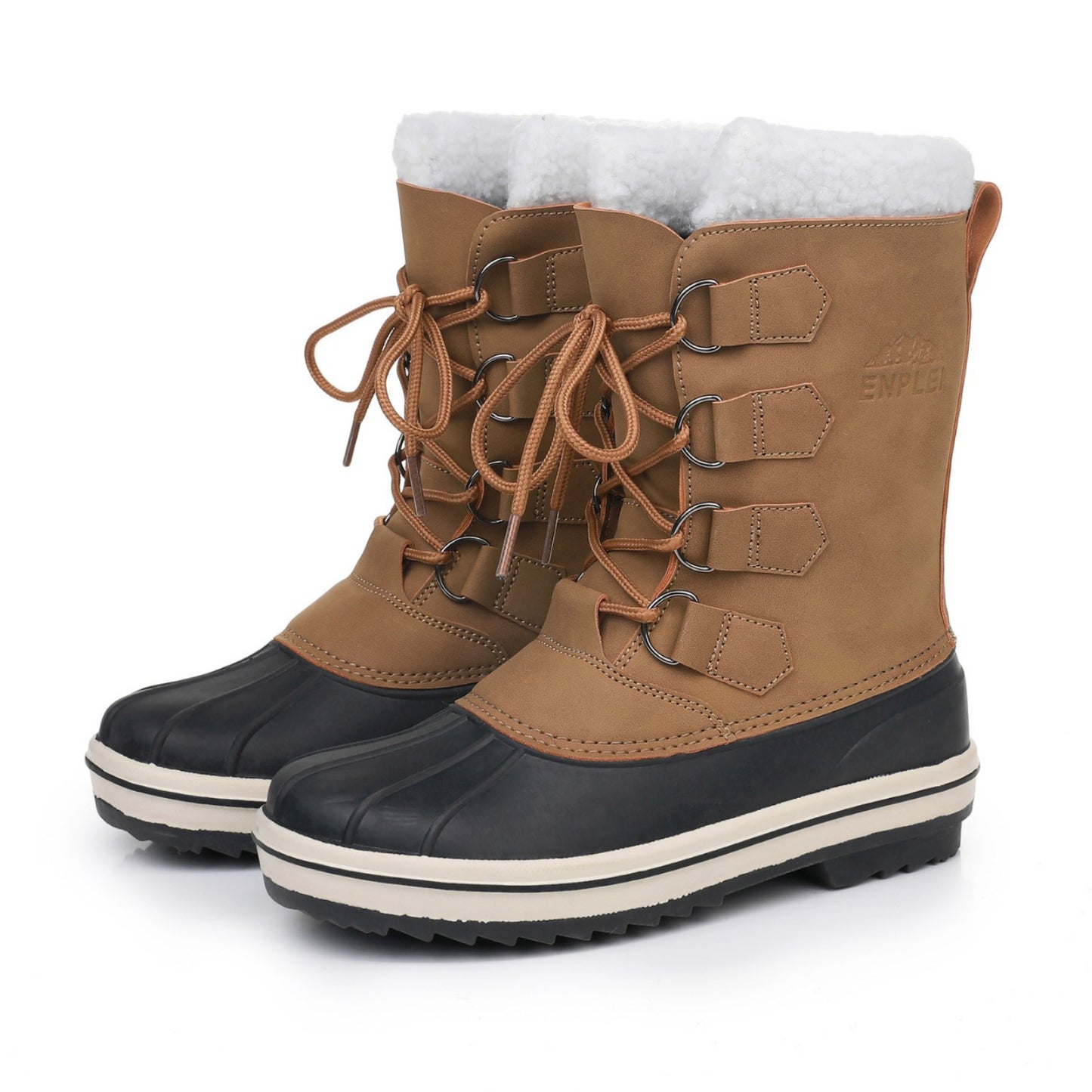 Waterproof Snow Boots | Women's Mid-Top Winter Footwear With Slip Resistant Sole