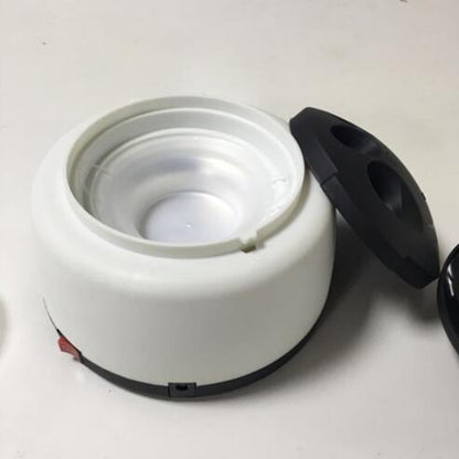 black and white Trendoligy steam gel nail remover machine with open lid on white surface