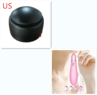 Black Trendoligy steam gel nail remover machine and pink electric cuticle remover with accessories